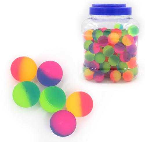 Игрушка Мяч попрыгунчик 2,7 см неон двойной 9533-2,7 Игрушка Мяч попрыгунчик 2,7 см неон двойной 9533-2,7