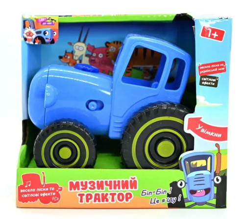 Игрушка Трактор Музыкальный 13 см пластик ТК-11203 Игрушка Трактор Музыкальный 13 см пластик ТК-11203