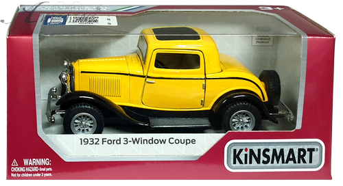 Машинка Kinsmart Ford 3-Window Coupe 1932 рік KT5332W Машинка Kinsmart Ford 3-Window Coupe 1932 рік KT5332W