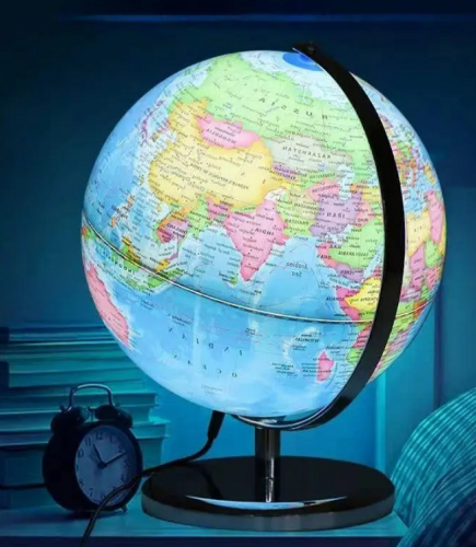 Глобус политический с подсветкой 32 см пластик 17903 Глобус политический с подсветкой 32 см пластик 17903