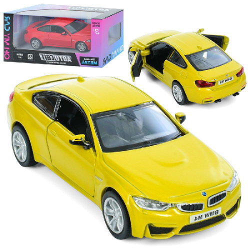 Машинка Автосвіт BMW M4 металл инерционная AS-3100 Машинка Автосвіт BMW M4 металл инерционная AS-3100