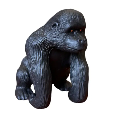 Игрушка силиконовая антистресс, дикие животные Горилла 11см 05438 Игрушка силиконовая антистресс, дикие животные Горилла 11см 05438