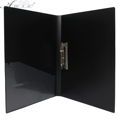 Папка з притиском Economix А4 чорна 31202-01 фото 2 Папка з притиском Economix А4 чорна 31202-01 фото 2