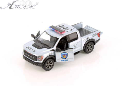 Машинка Kinsmart Ford F-150 Raptor Police 388 KT5436WPR фото 2 Машинка Kinsmart Ford F-150 Raptor Police 388 KT5436WPR фото 2