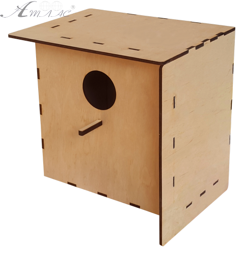 Скворечник № 5 кубик, 23 х 19 х 23 см AS-4354 Скворечник № 5 кубик, 23 х 19 х 23 см AS-4354