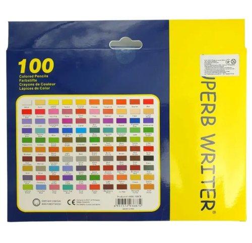 Карандаши цветные Marco Superb Writer 100 цветов шестигранные 4100-100СВ фото 3