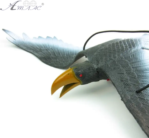 Игрушка Резиновая на подвесе Ворон 36 см 11532 фото 2 Игрушка Резиновая на подвесе Ворон 36 см 11532 фото 2