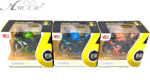 Іграшка Мотоцикл 11 см звук у коробці  MY66-M1214 фото 3