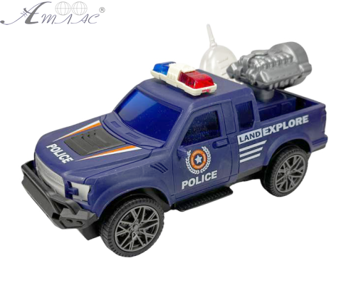 Іграшка Машинка Джип Police 20.5см пар+світло+звук 8899-206 Іграшка Машинка Джип Police 20.5см пар+світло+звук 8899-206