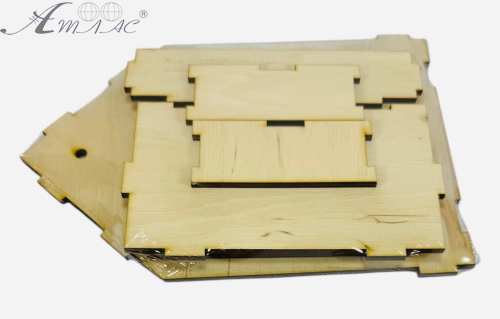 Кормушка Разобранная № 1 маленькая, к стене 16 х 10 х 21 см AS-4316 Кормушка Разобранная № 1 маленькая, к стене 16 х 10 х 21 см AS-4316