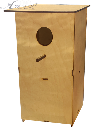 Скворечник № 1/1 классический окрашенный, морилка под лаком, 18 х 21 х 31 см AS-4360 Скворечник № 1/1 классический окрашенный, морилка под лаком, 18 х 21 х 31 см AS-4360