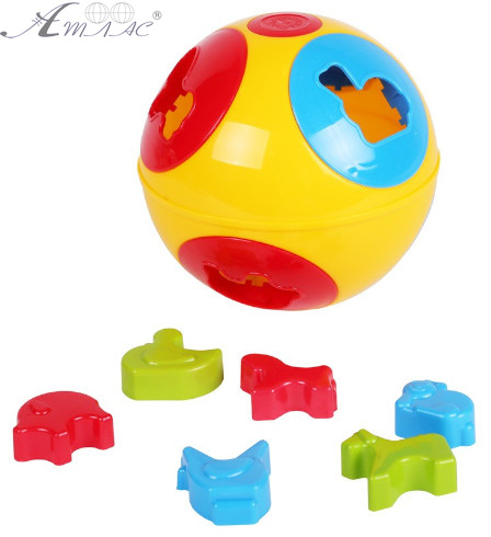 Іграшка Куля сортер 14 см Технок 2247, 3237 фото 2 Іграшка Куля сортер 14 см Технок 2247, 3237 фото 2