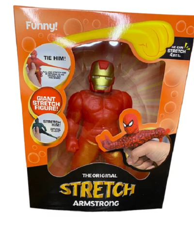 Игрушка Гуджитсу Stretch Железный человек 15 см Антистресс 07733 Игрушка Гуджитсу Stretch Железный человек 15 см Антистресс 07733