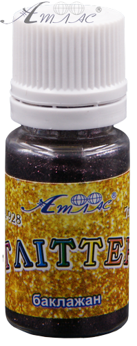 Блестки (Глиттер) Атлас 7 гр - Баклажан AS-2040, А-928 фото 2 Блестки (Глиттер) Атлас 7 гр - Баклажан AS-2040, А-928 фото 2