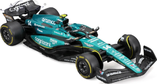 Машинка Bburago F1 Aston Martin AMR23 гоночный болид 13см 18-38090 фото 2 Машинка Bburago F1 Aston Martin AMR23 гоночный болид 13см 18-38090 фото 2