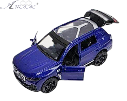 Машинка Die-CastCar BMW Х7 G07 метал 12см  01189 фото 3