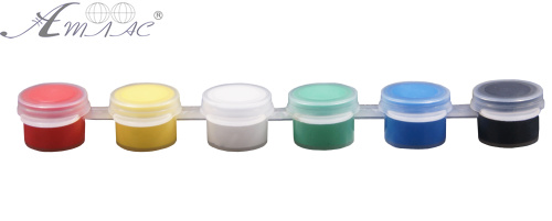 2 мл Фарба Акрилова Яскрава спайка 6 кольорів по 2 мл AS-1225, А-200 2 мл Фарба Акрилова Яскрава спайка 6 кольорів по 2 мл AS-1225, А-200