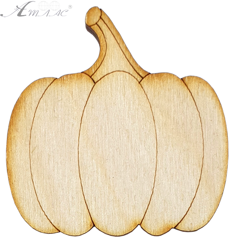 Фигурка фанерная - Тыква обычная 5,5 x 5,5 см AS-4759, В-0179 Фигурка фанерная - Тыква обычная 5,5 x 5,5 см AS-4759, В-0179