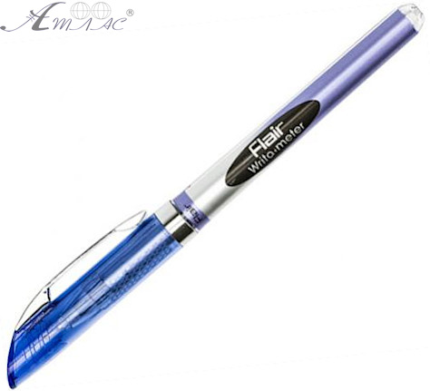 Ручка кулькова Flair Writo-meter 10 км синя 743 Ручка кулькова Flair Writo-meter 10 км синя 743