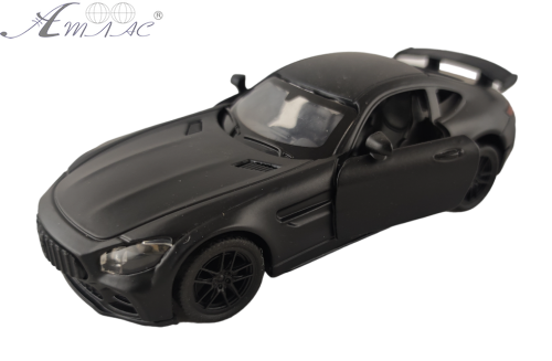 Машинка Автопром Mersedes-AMG черная матовая металл инерционная 14см 7845 Машинка Автопром Mersedes-AMG черная матовая металл инерционная 14см 7845