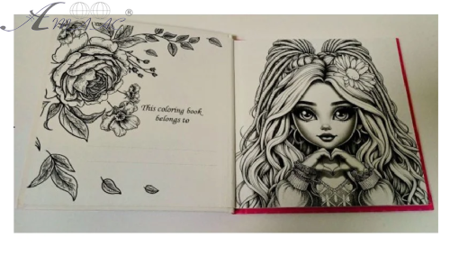 Розмальовка Інтегральна ASH 140х140мм 24 сторінки тверда обкладинка  24255 фото 2