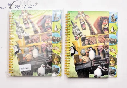 Блокнот Детский с разделителями на спирали Микс А5 07329 Блокнот Детский с разделителями на спирали Микс А5 07329