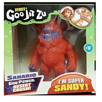 Іграшка Антистрес Гуджитсу тягнеться Снігова людина червона 12 см 15185