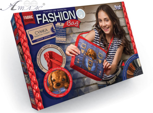 Набор для творчества Вышивка сумки нитью мулине Fashion Bag FBG-01-04 Набор для творчества Вышивка сумки нитью мулине Fashion Bag FBG-01-04