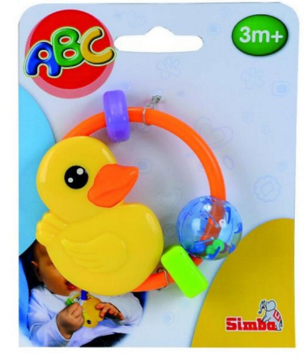 Игрушка Погремушка с уткой Simba ABC 4015246 Игрушка Погремушка с уткой Simba ABC 4015246
