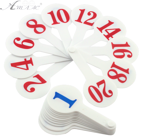 Веер Цифр от 1 до 20, супер-белый пластик AS-0007, К-5371 Веер Цифр от 1 до 20, супер-белый пластик AS-0007, К-5371