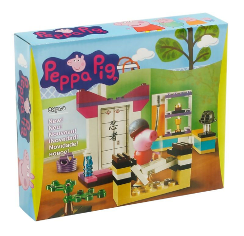 Игрушка Конструктор Peppa Pig 83 детали 12536 Игрушка Конструктор Peppa Pig 83 детали 12536