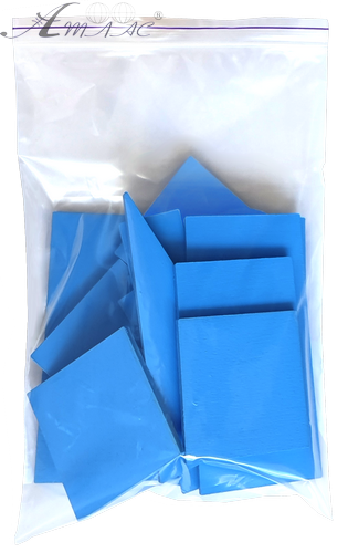 Фігури геометричні 15 шт Сині з фанери 4мм AS-7146 фото 2 Фігури геометричні 15 шт Сині з фанери 4мм AS-7146 фото 2