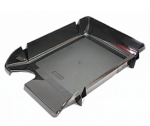 Лоток для паперу горизонтальний "Компакт" чорний  80603