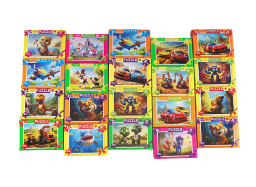 Игрушка Пазлы 20 Микс, 15,5 х 11,5 см Danko Toys  11269