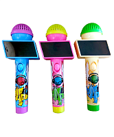 Игрушка Микрофон Музыкальный со светом 19 см  1009