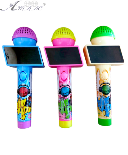 Игрушка Микрофон Музыкальный со светом 19 см 1009 Игрушка Микрофон Музыкальный со светом 19 см 1009