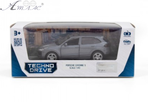 Машинка Techno Drive Porche Cayenne серый  250250 фото 2
