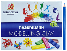 Пластилін Луч &quot;Класика&quot; 16 кольорів 320 гр 20С 1329-08