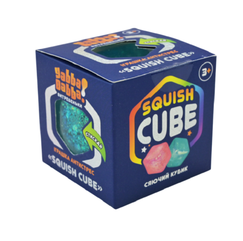 Игрушка антистресс Сквиш Ice Cube Ледяной Куб 6 см 2520 Игрушка антистресс Сквиш Ice Cube Ледяной Куб 6 см 2520