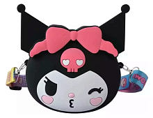 Игрушка Кошелек силиконовый Sanrio Kuromi силикон 14 см  С68965
