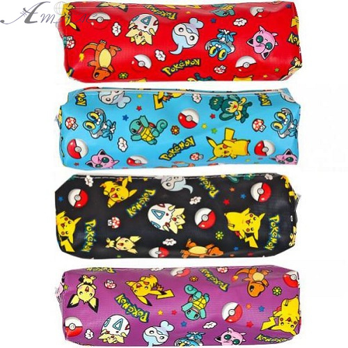 Пенал шкільний 1 відділення клейонка Покемон 006 Пенал шкільний 1 відділення клейонка Покемон 006