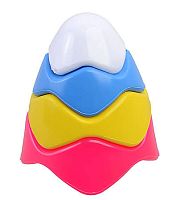 Іграшка Пластикова Піраміда Хвиля № 1 10 х 13 см Bamsic 1804