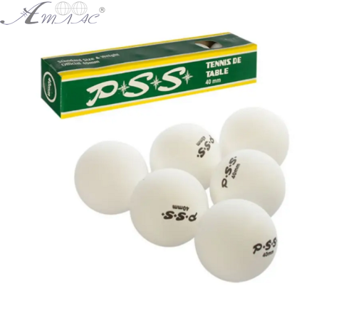 Игрушка Мячик набор 6шт для пинг-понга Белый в коробке 2202 Игрушка Мячик набор 6шт для пинг-понга Белый в коробке 2202