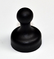 Магнит неодимимовый Пешка для доски 19х25мм 1шт Чорный  09625