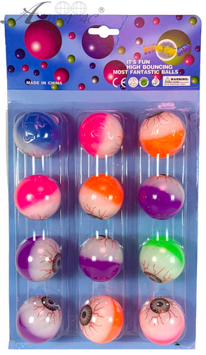 Игрушка Мяч попрыгунчик 4 см в виде глаза 08717 Игрушка Мяч попрыгунчик 4 см в виде глаза 08717