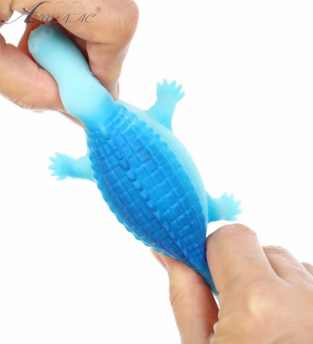 Іграшка антистрес Сквіш Крокодил 12 см  9511 фото 2