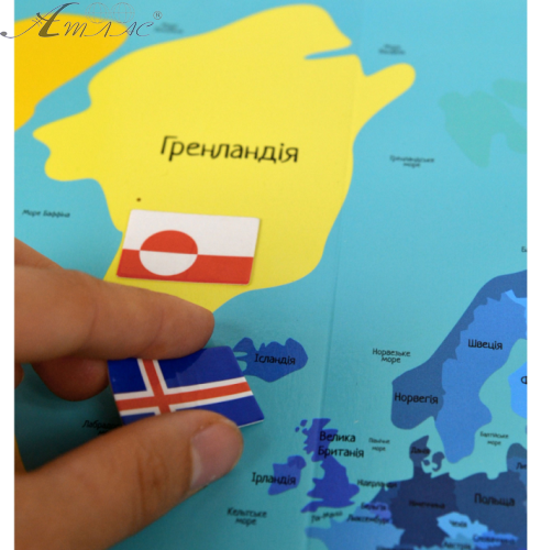 Іграшка Настільна Прапори з багаторазовими наклейками  11121 фото 3