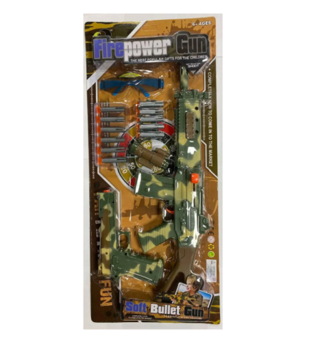 Игрушка Набор Солдата Firepower Gun 4 предмета 558-73 Игрушка Набор Солдата Firepower Gun 4 предмета 558-73