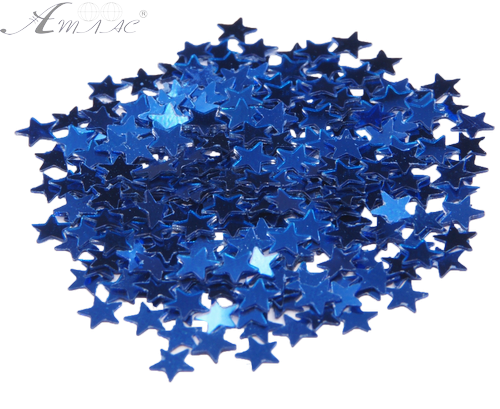 Блестки (Глиттер) Звезды Атлас 1 гр - Синий AS-2098, А-952 Блестки (Глиттер) Звезды Атлас 1 гр - Синий AS-2098, А-952
