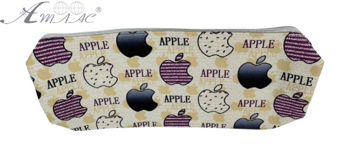 Пенал шкільний Apple 1 відділення на блискавці 01825 Пенал шкільний Apple 1 відділення на блискавці 01825